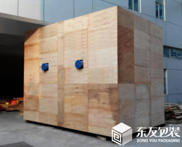鋼木包裝箱（木材為主，鋼材為輔）