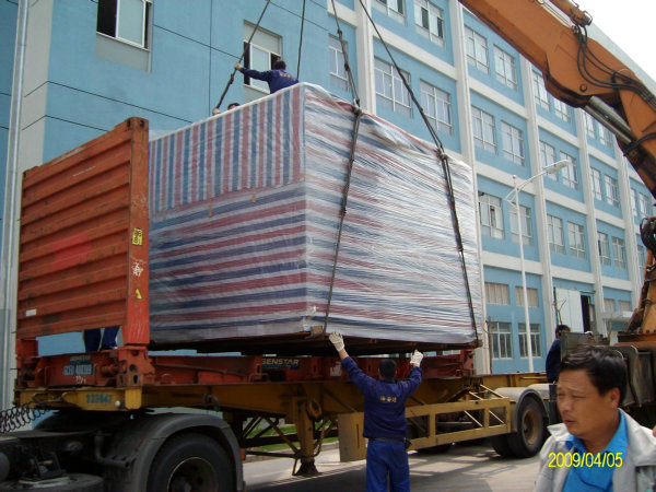 集裝箱平板櫃木箱包裝